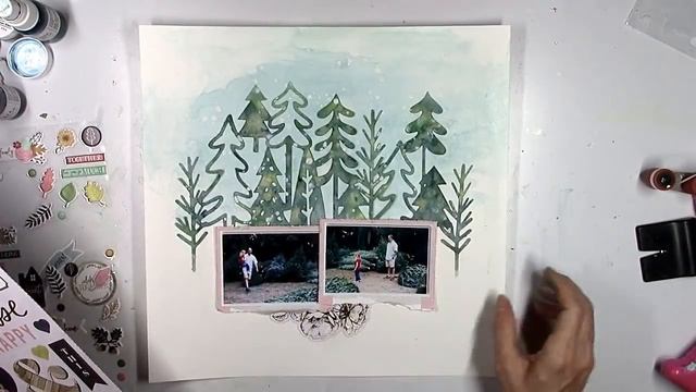 Scrapbooking Process #475 Hip Kit Club / Trees смотреть онлайн