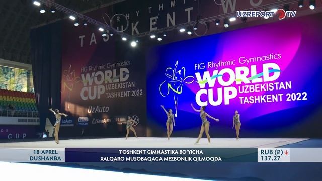 Toshkent gimnastika bo’yicha xalqaro musobaqaga mezbonlik qilmoqda смотреть онлайн
