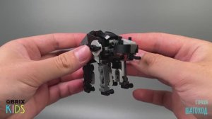 Собираем Шагохода из конструктора QBRIX KIDS - детские конструкторы с видеоинструкцией