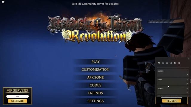All Secret Attack on Titan Revolution CODES 2023! Roblox Codes for Attack on Titan Revolution смотреть онлайн