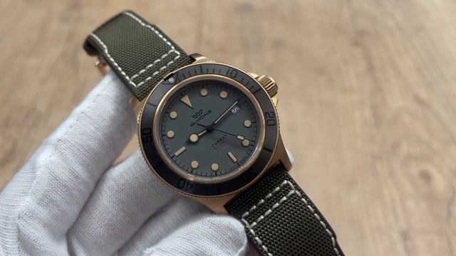 Glycine Combat Sub Bronze Automatic GL0390 Watch | Review Valjoux Relogios смотреть онлайн