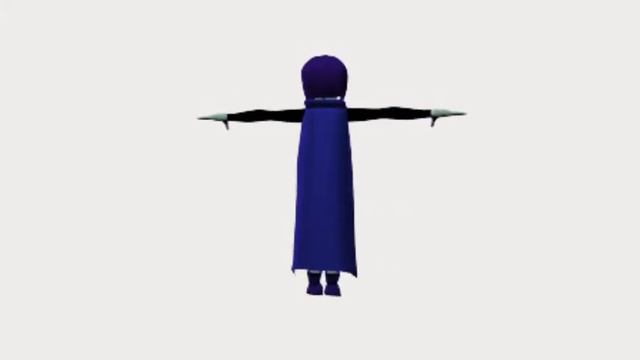 Teen Titans Raven 3D model смотреть онлайн