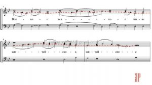 ХЕРУВИМСКАЯ ПЕСНЬ, Древнего распева из рукописных нот - Альтовая партия