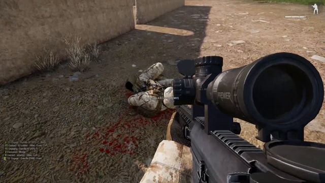 US Marine Patrol Under Fire in Anizay | ARMA 3 Gameplay смотреть онлайн