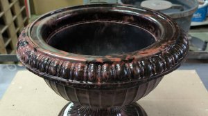 Как сделать вазон из бетона по технологии Систром своими руками