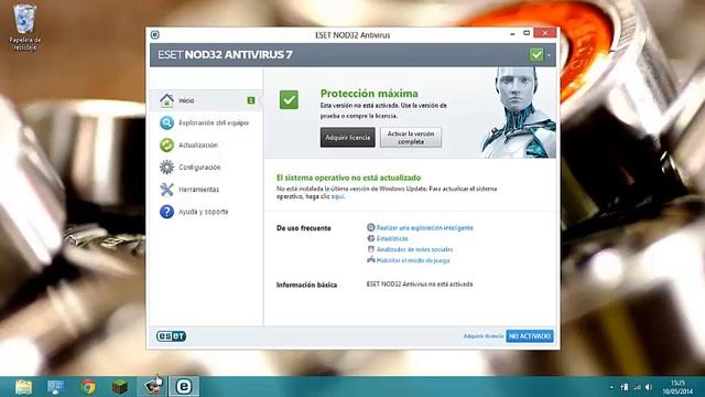 Descargar e instalar ESET NOD32 7 para siempre en windows 8! смотреть онлайн
