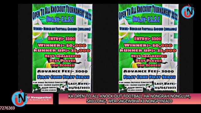 KA OPEN TO ALL KNOCK OUT FOOTBALL TOURNAMENT HA NONGRAH NONGLUM, SHILLONG: WER KI NONGPYNIAID смотреть онлайн