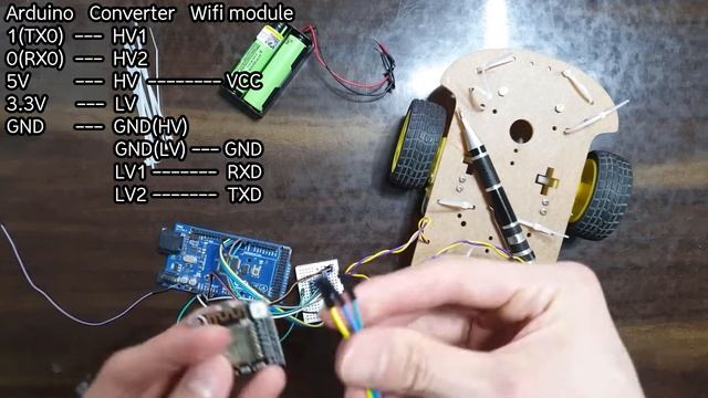 Wifi RC Car with ESP8266-12F смотреть онлайн