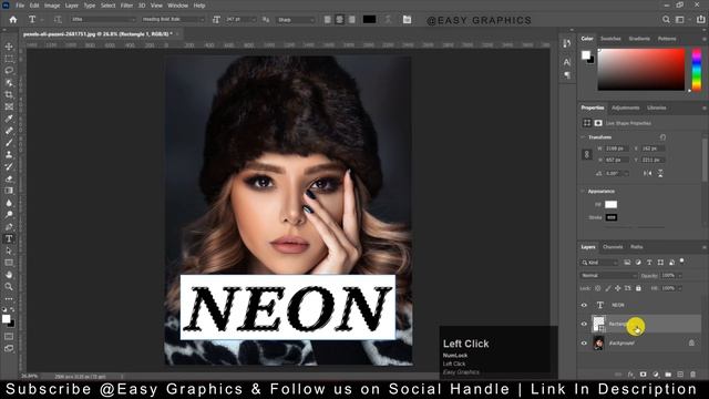Neon Image Effect in Photoshop | Photoshop CC 2021 Tutorial смотреть онлайн