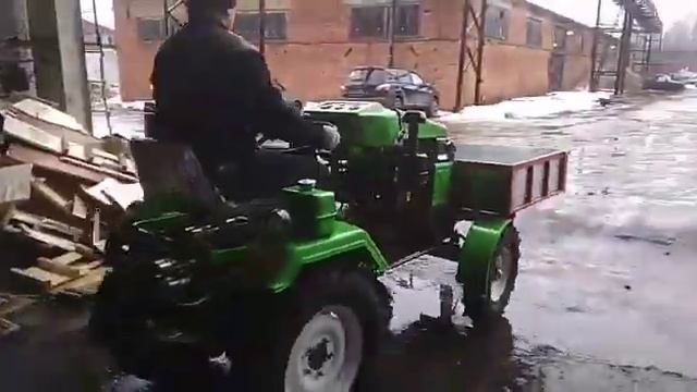 Начались испытания нового мини трактора Батыр производства "АРЗ Можгинский" смотреть онлайн