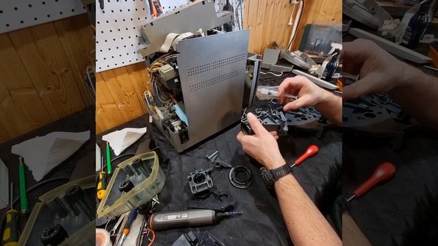 Gaggia titanium из чугуна :) смотреть онлайн