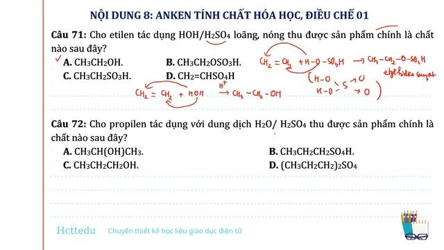 Hóa 11 - Ôn thi giữa kỳ 2 (nội dung 8) смотреть онлайн