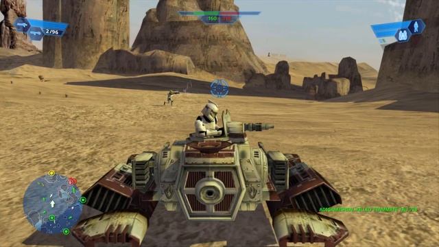 STAR WARS BATTLEFRONT CLASSIC COLLECTION - TATOOINE DUNE SEA - CLONE ARMY смотреть онлайн