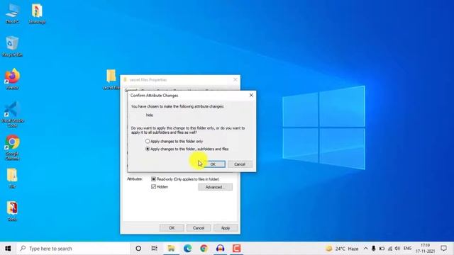 Pc me folder hide kaise kare | How to hide folder in windows 10 in hindi | show hidden folders смотреть онлайн
