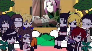 |||Реакция генинов на Сакуру Харуно||| •Наруто• (генины)