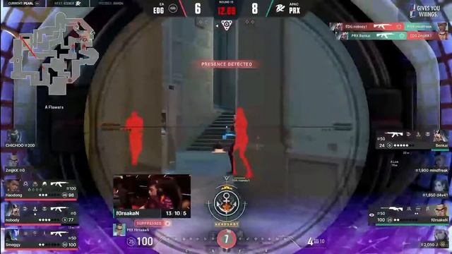 Map 1 Highlights - Paper Rex VS EDward Gaming | VALORANT Champions 2022 смотреть онлайн