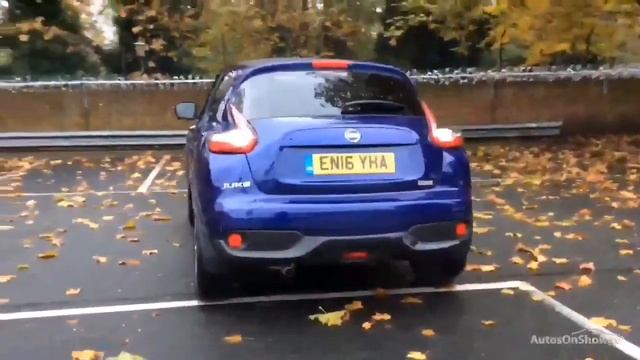NISSAN JUKE TEKNA XTRONIC BLUE 2016 смотреть онлайн