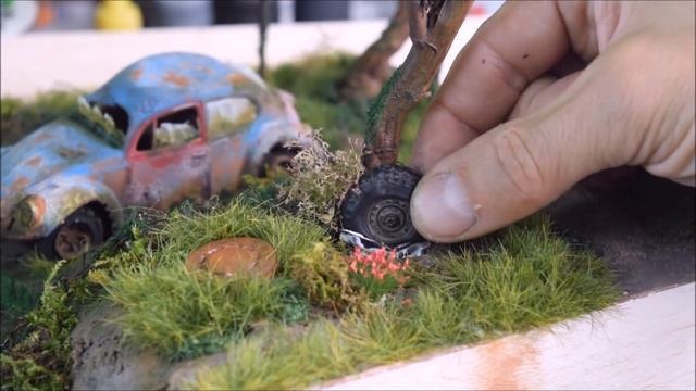 VW - Volkswagen Beetle diorama 1080P HD смотреть онлайн