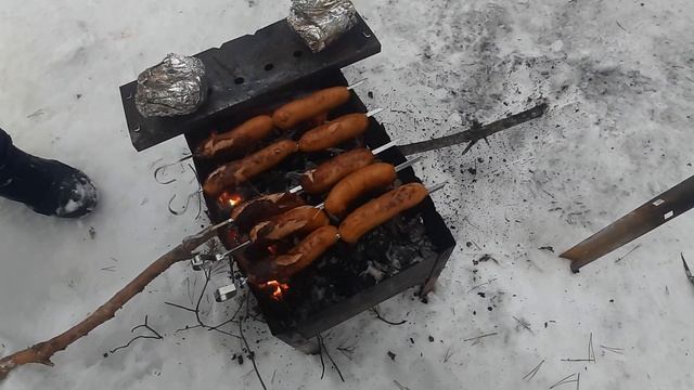 ЗИМНИЕ ШАШЛЫКИ🤗👍👍 смотреть онлайн