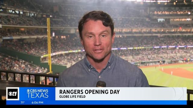 Texas Rangers' Opening Day is winding down смотреть онлайн