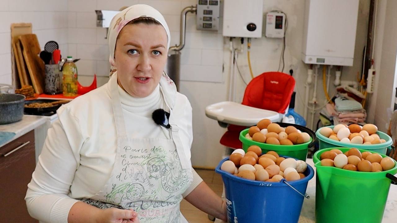 30 ЯИЦ НА ЗАВТРАК, 10 КГ МЯСА НА ОБЕД. БУДНИ МНОГОДЕТНОЙ МАМЫ С 12 ДЕТЬМИ И БОЛЬШИМ ХОЗЯЙСТВОМ! смотреть онлайн
