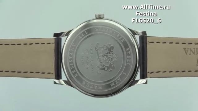 Мужские наручные часы Festina F16520/6 смотреть онлайн