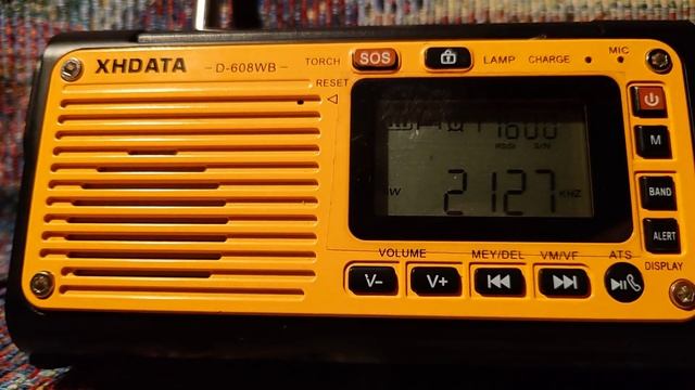 XHDATA D-608WB Поездная радио связь