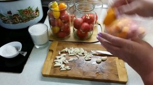 ТОМАТЫ с чесноком без уксуса на зиму. Ни с чем не сравнить этот вкус.БЕСПОДОБНО!