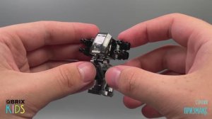 Собираем Призмакса из конструктора QBRIX KIDS - детские конструкторы с видеоинструкцией