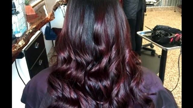Mahogany Hair Color Inspiration For Women смотреть онлайн