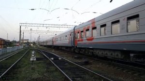 РЖД ЭП1М-730 с поездом №326 Новороссийск - Пермь