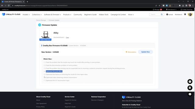 NEWS: New Creality "WIFI Cloud Box" Firmware Update - Creality Cloud - 3D Printer смотреть онлайн