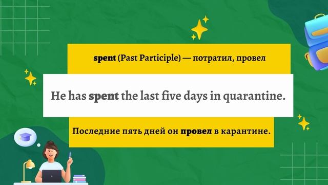 Неправильные глаголы день 7 смотреть онлайн