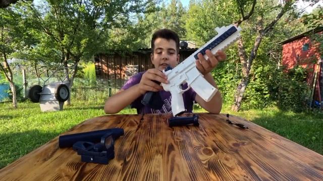 Обзор на водяной автомат -M416 смотреть онлайн