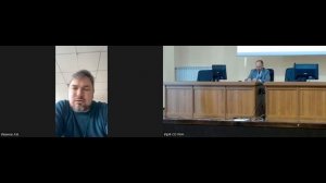 Фрагмент выступления директора ИрИХ СО РАН д.х.н. А. В. Иванова по организации ФИЦ в Иркутске