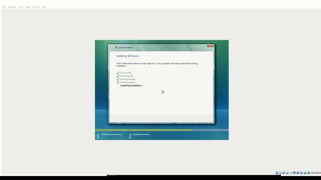 Install Windows Vista смотреть онлайн