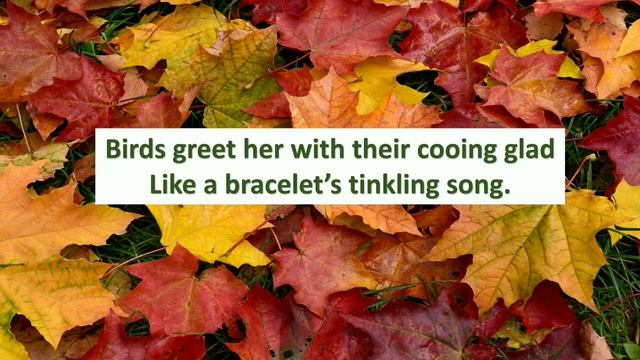 9th English Poem 2.5 AUTUMN | Kalidas | Maharashtra board | line by line explanation | Appreciation смотреть онлайн