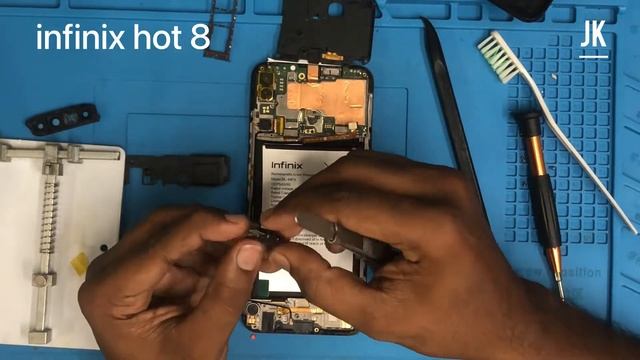 Infinix Hot 8 Disassembly |  Infinix Hot 8 Headphone Symble Problem Solution/In