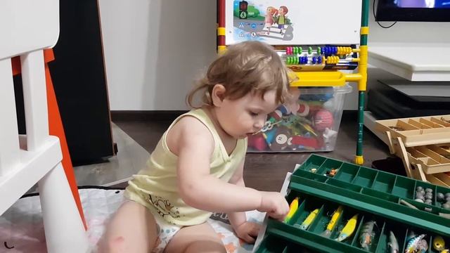 Обзор воблеров. Смотрите до конца, очень смешно. Софии 2,5 года ))) (МАЙ 2020г.) смотреть онлайн