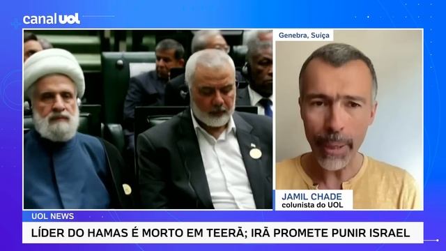 Ismail Haniyeh: Morte de líder do Hamas ameaça gerar guerra regional | Jamil Chade смотреть онлайн