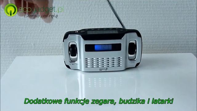 Lynx - radio zasilane solarnie i na dynamo od Ecogadget.pl смотреть онлайн