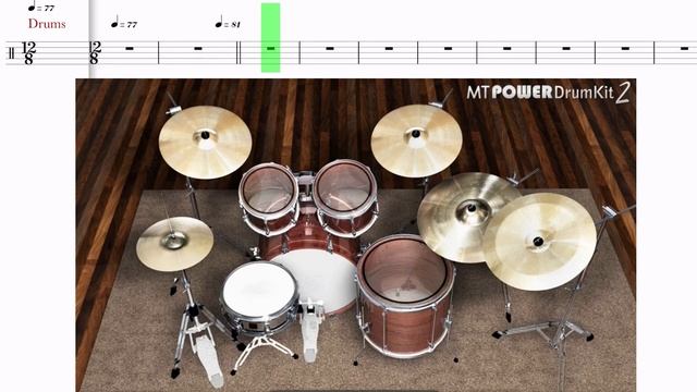 Billie Eilish - Happier Than Ever (Drum Transcription Sheet Music, Virtual Drums) смотреть онлайн