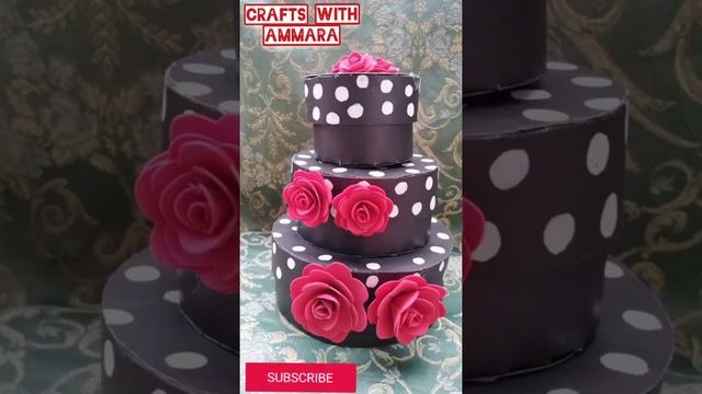 Paper Gift Box | Beautiful Cake Gift Box ❤️ #Short #ytshort смотреть онлайн