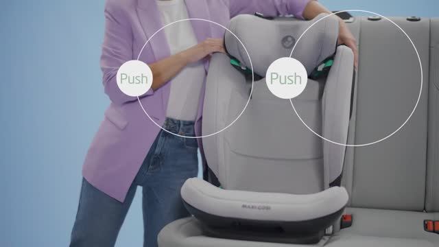 Как отрегулировать боковины в автокреслах Maxi-Cosi RodiFix Pro, Pro 2, S и S Comfort смотреть онлайн
