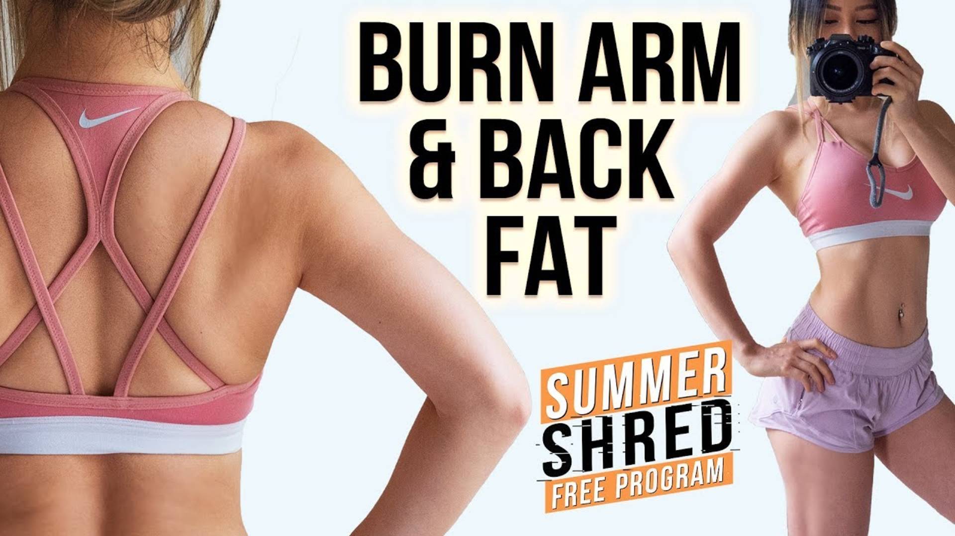 Burn Arms & Back Fat Workout 💪 Sexy Arms In 10 Mins   Upper Body