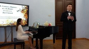 Г. Гендель, ария ''Dignare''- поёт Ван Синьюй, концертмейстер Виргиния Путилина