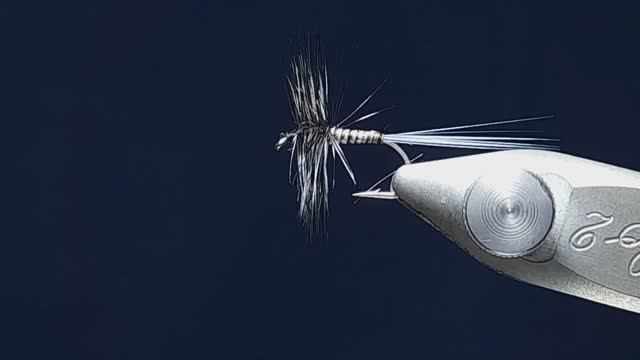Fly tying a Dry fly Peacock Quill смотреть онлайн