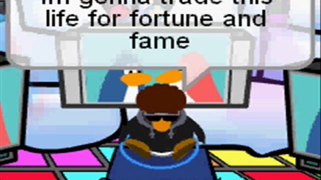 Nickelback, Rockstar - Club Penguin Music Video смотреть онлайн