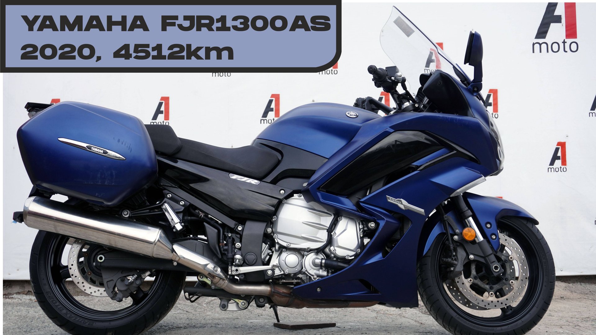 Yamaha FJR1300AS, 4512км, 2020г. Осмотр продажа Владивосток