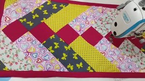 Отличный пэчворк для начинающих. Идеи лоскутного шитья в полоску.